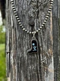 Image 1 of Cowboy Boot Pendant 