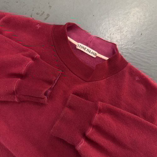 Image of 1980s Stone Island embroidered sweatshirt, size large