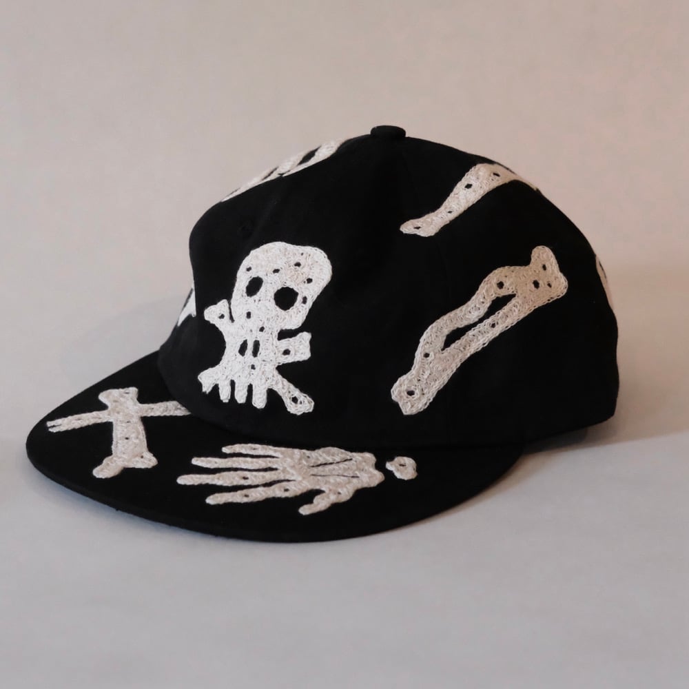 Image of Skull Hat Black