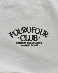 Image of CLUB LOGO WHITE T-SHIRT