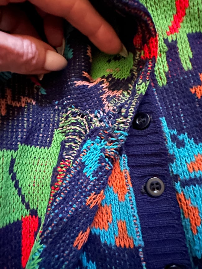 70s animal kingdom maxi cardigan zodiac