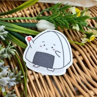 Giri Chan Red Heart Sticker