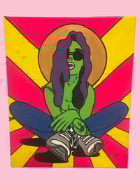 Image 1 of HER Aura-Blacklight Reactive!