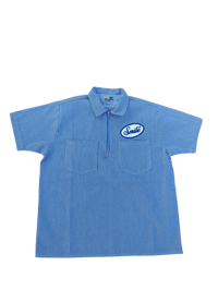 Image 1 of Medium blue quarter zip 
