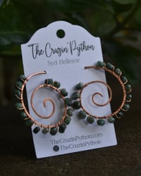 Image 2 of Sequoia Swirl Earrings