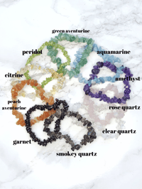 Image 2 of crystal chip bracelets