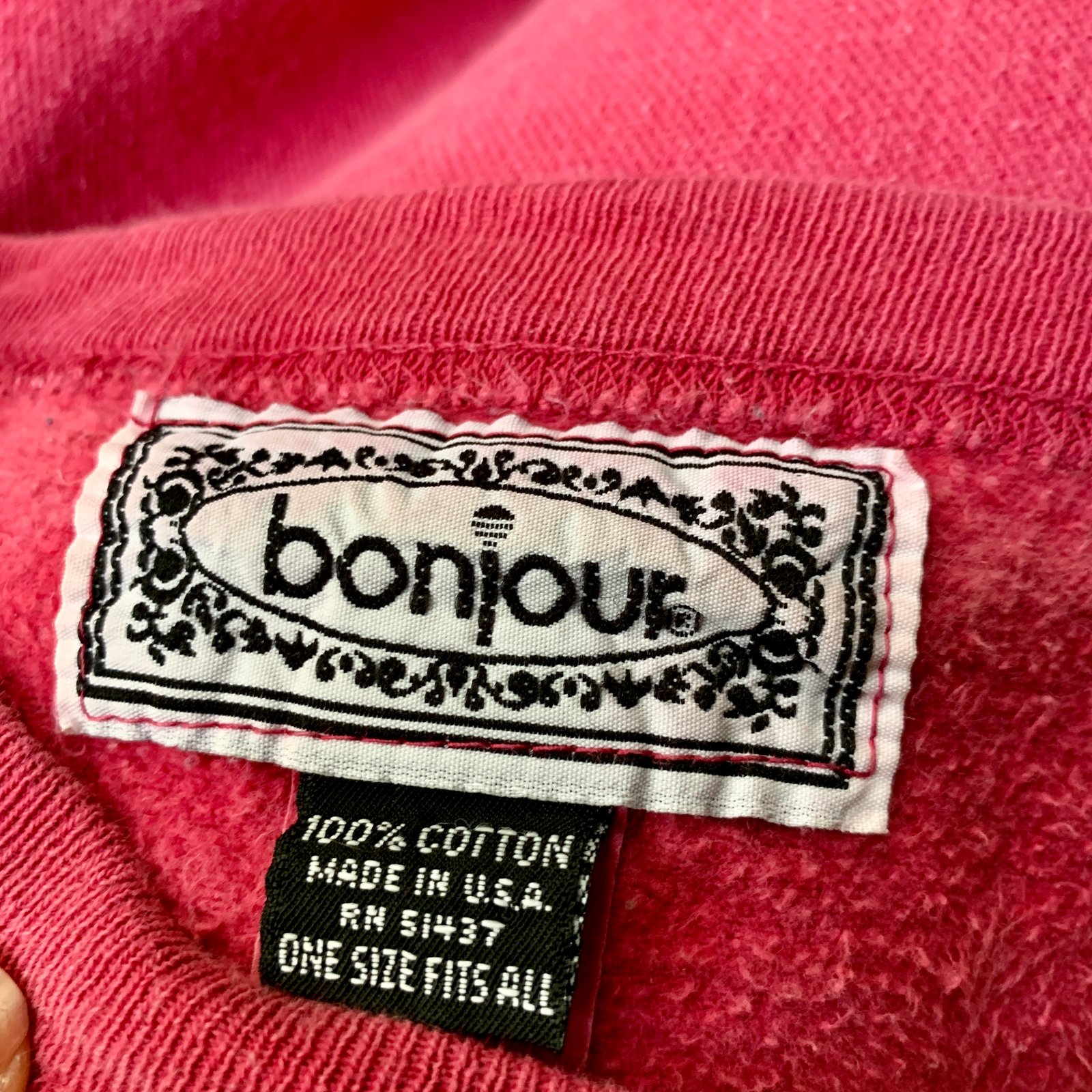 Bonjour Sweatshirt O/S | PARPARIAN