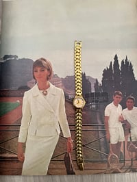 Image 7 of RARE Vintage Gold Tone Seiko with Yellow and White Dial copy