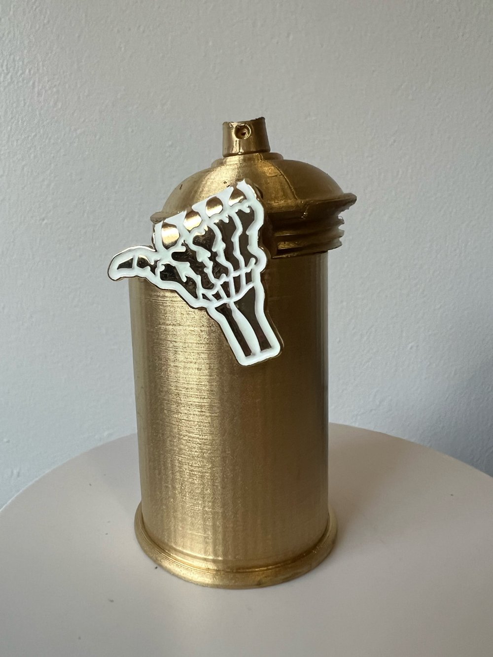 Skull hand blip ( gold ) 