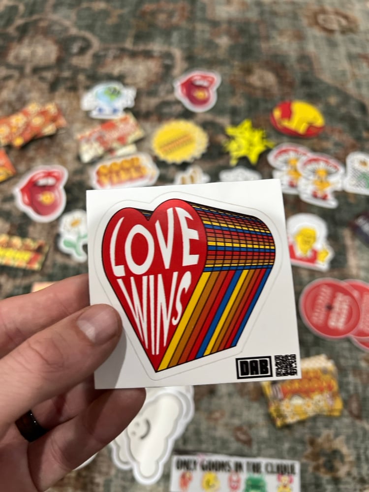 Image of Love Wins 3 Inch