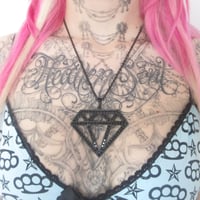 Image 1 of black bling diamond *black*