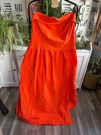 Image 1 of Fashion Nova strapless dress
