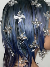 Image 4 of NINJA STAR HAIR CLIP