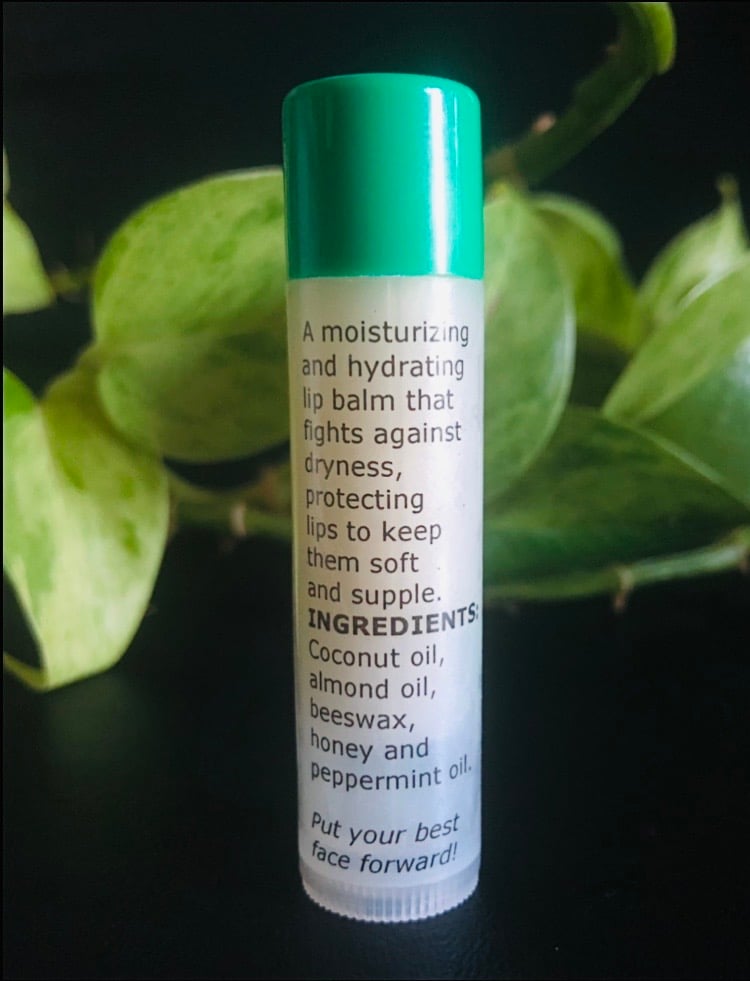 Peppermint lip balm (tube)