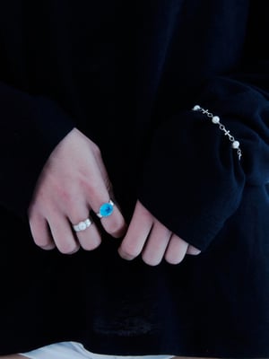 Image of LOWOOL -  Dew Silver Ring