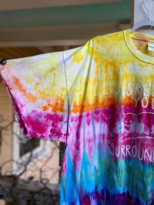 Image of 3XL Disrespect Your Surroundings Tie Dye Shirt 2