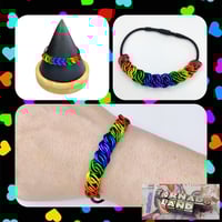 Image 1 of Rainbow Slider Bracelet