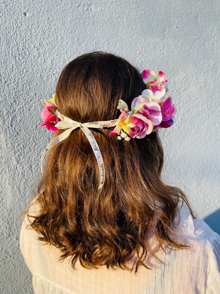 Image of Floral Crown - Weddings, Parties, Hen Parties, Festivals 