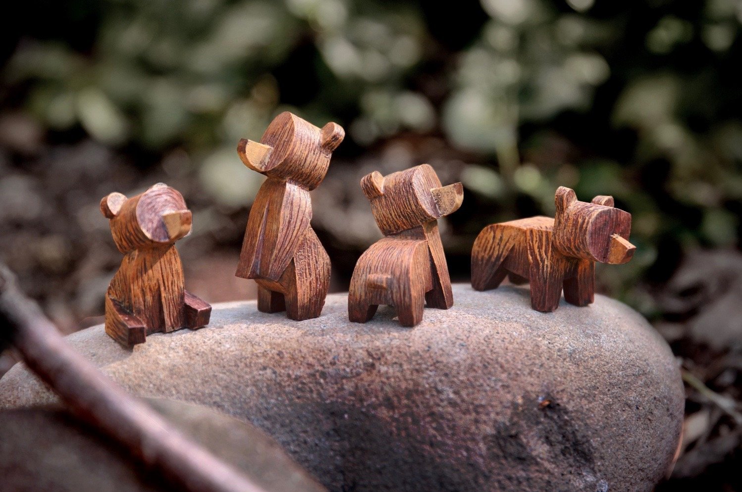 Image of NEW Whittle Critters - Bear Cubs Set 1