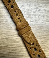 Image 2 of Wild suede MilleMiglia Rally Watch Strap