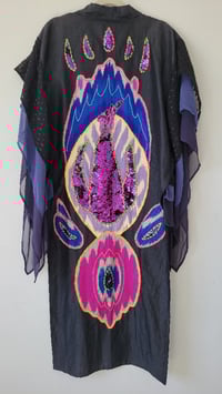 Image 1 of Purple Flame Kimono