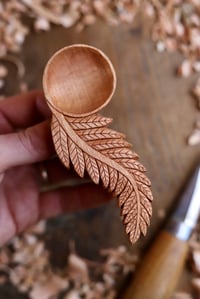 Image 2 of Fern Leaf ~ Coffee Scoop 