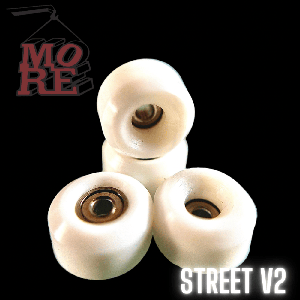 Image of More Fingerboards Street V2 Bearing Wheels