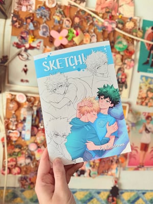Image of Sketch! Fanzine [Yellow, Green, Red, Blue)