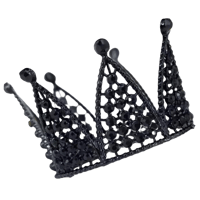 Image 1 of Rhinestone Crown Topper