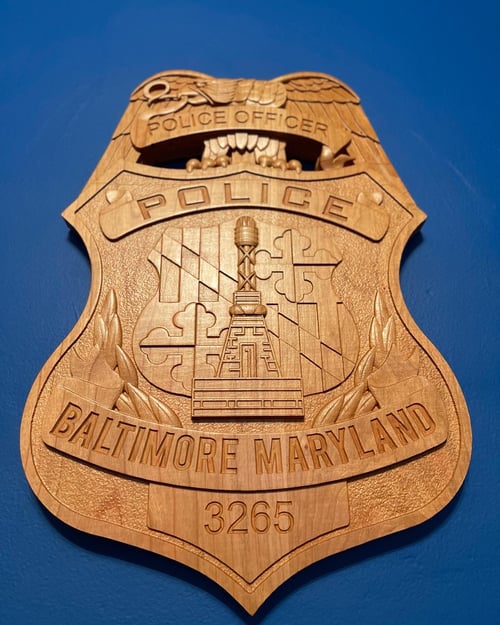Image of 3D Police Badge