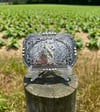 San Judas Silver Belt Buckle