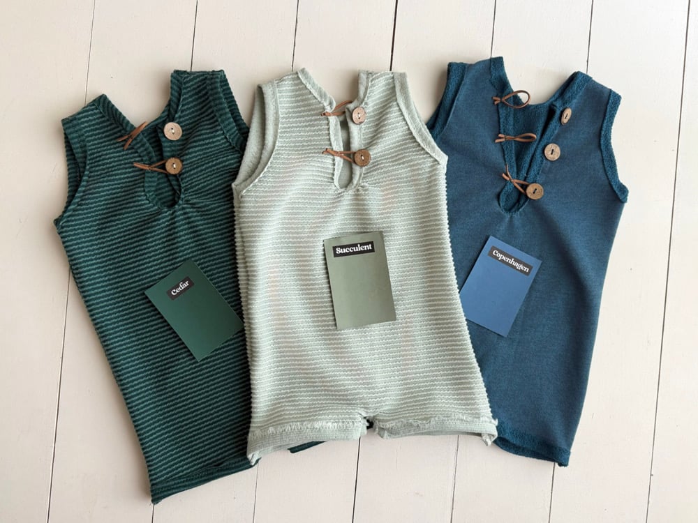 Image of Harvey rompers