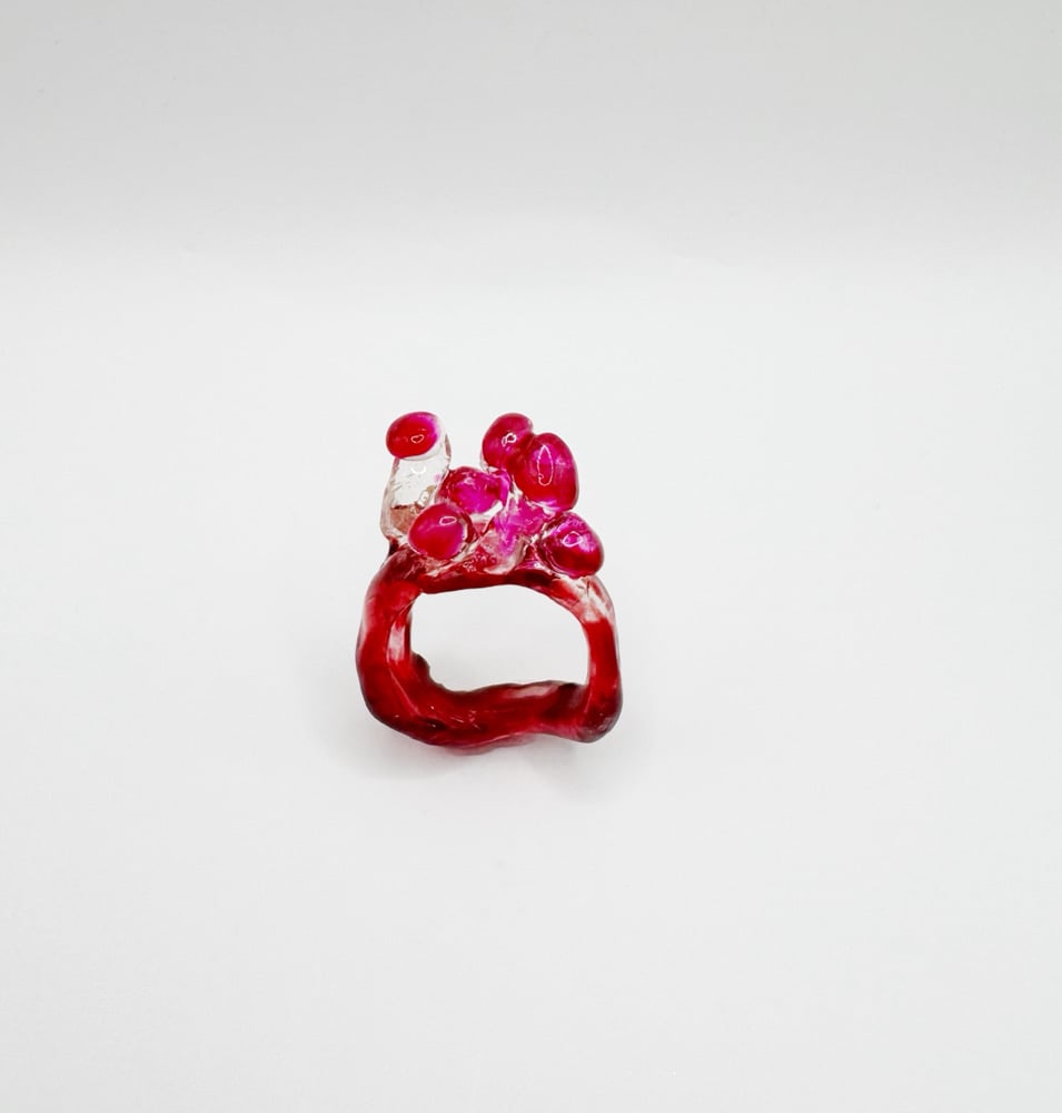 Image of Burning hearts ring 