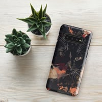 Image 2 of Colorful Black Cat Painting Tough case for Samsung®