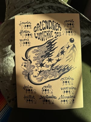 CALENDRIER LUNAIRE 2026