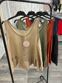 Image 2 of Ruby - Button-Front Peplum Top