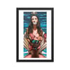 "The Worth of Venus" Framed Poster - 12”x18”
