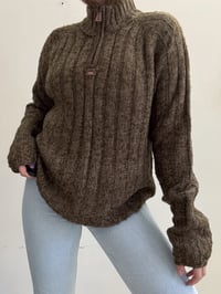 Image 1 of 00s brown sweater // L 