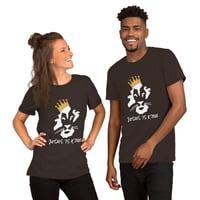 Image 4 of Jesus Is King Short-Sleeve Unisex Bella + Canvas T-Shirt