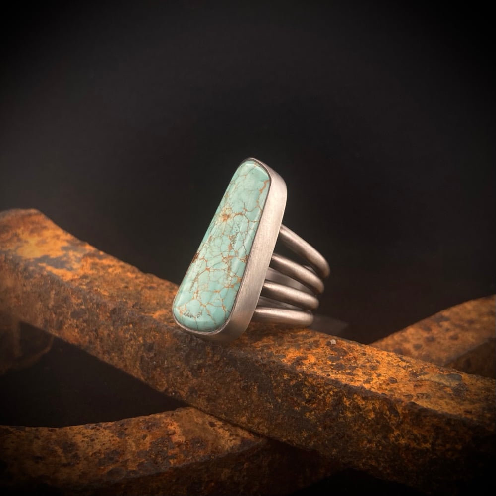 Number 8 Turquoise Ring 9