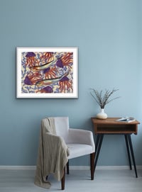 Image 3 of Sardines & Jellyfish Print