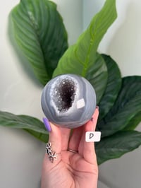 Image 4 of CHOOSE YOUR OWN DRUZY AGATE X QUARTZ SPHERES -BRAZIL-