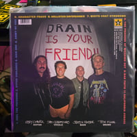 Image 2 of DRAIN "California Cursed" LP - Blue 
