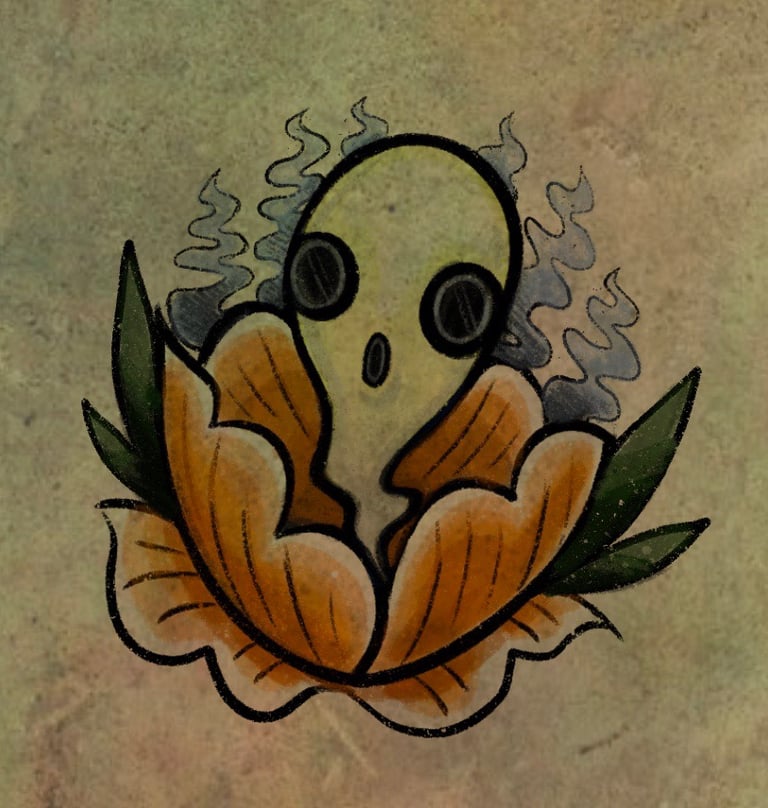 Ghost in the garden