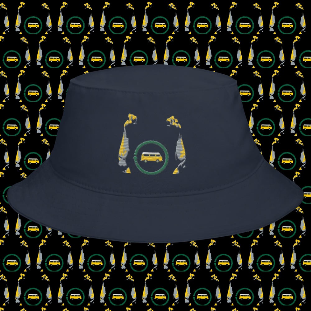 LAGOS TRAFFIC LUX COUTURE TWILL BUCKET HAT (DANFO STANCE)