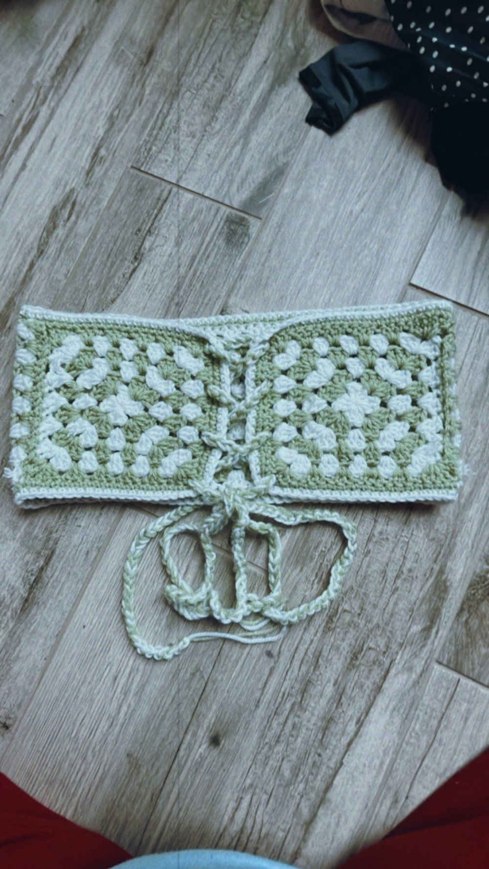 Image of Granny Square Tube Top: Large