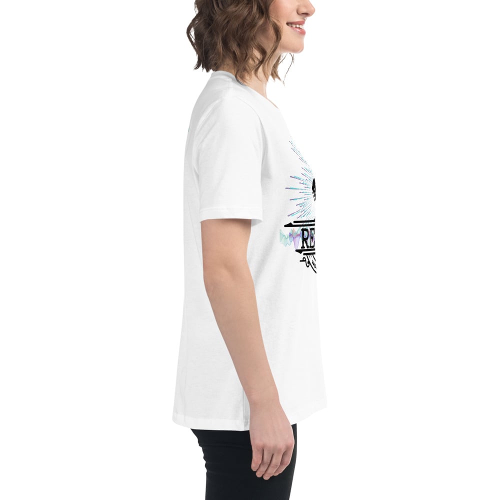 Image of Women's Relaxed T-Shirt Reverb tour tshirt 