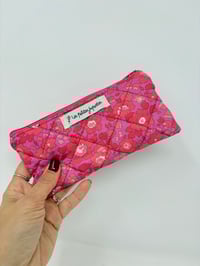 Image 1 of Pochette de transport LA SOLAIRE matelassé Liberty Betsy candy kiss