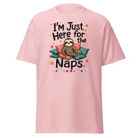 Image 4 of Sloth Just Here For The Naps T-shirt Design