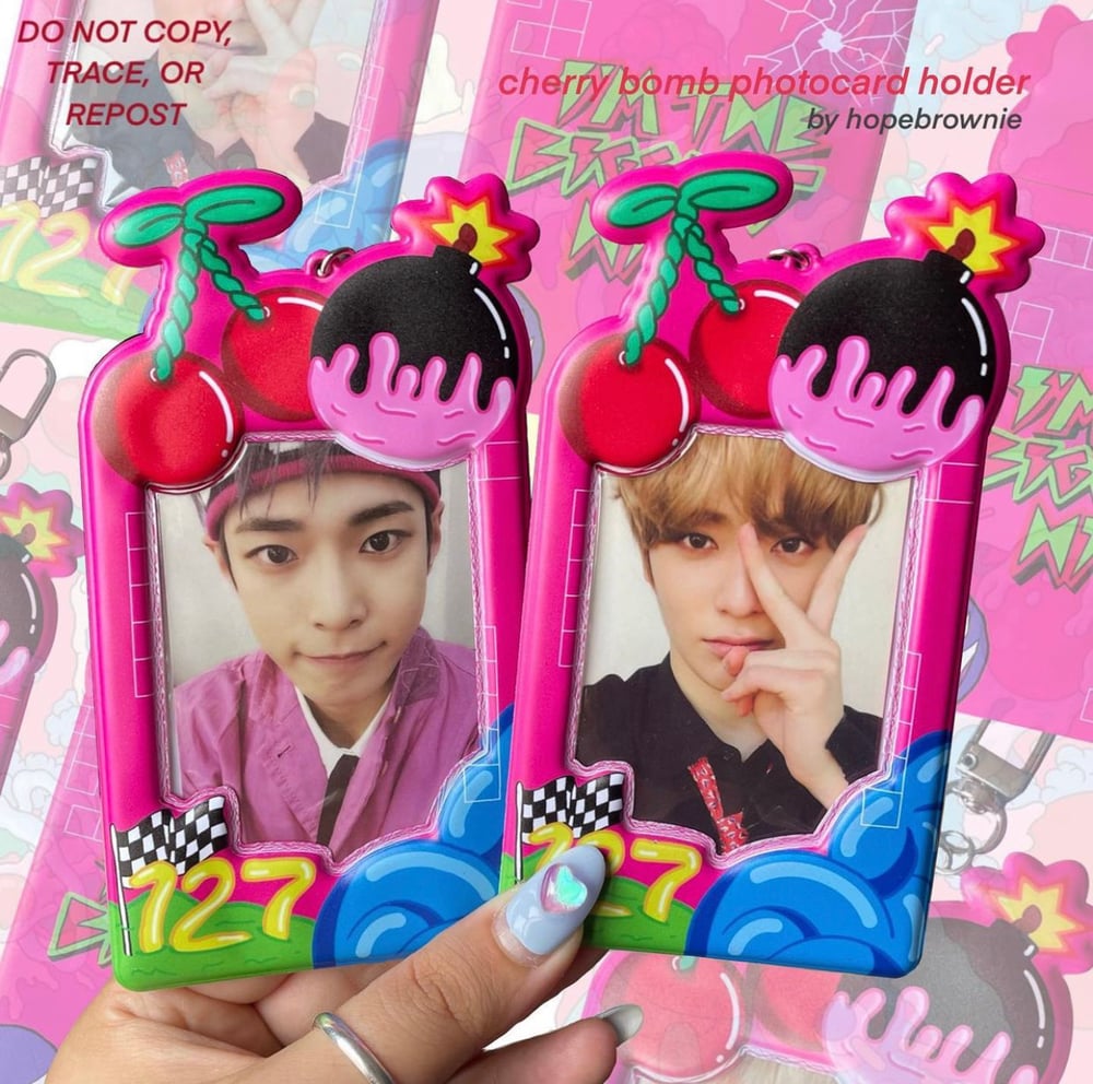 Image of CHERRY BOMB PHOTOCARD HOLDER